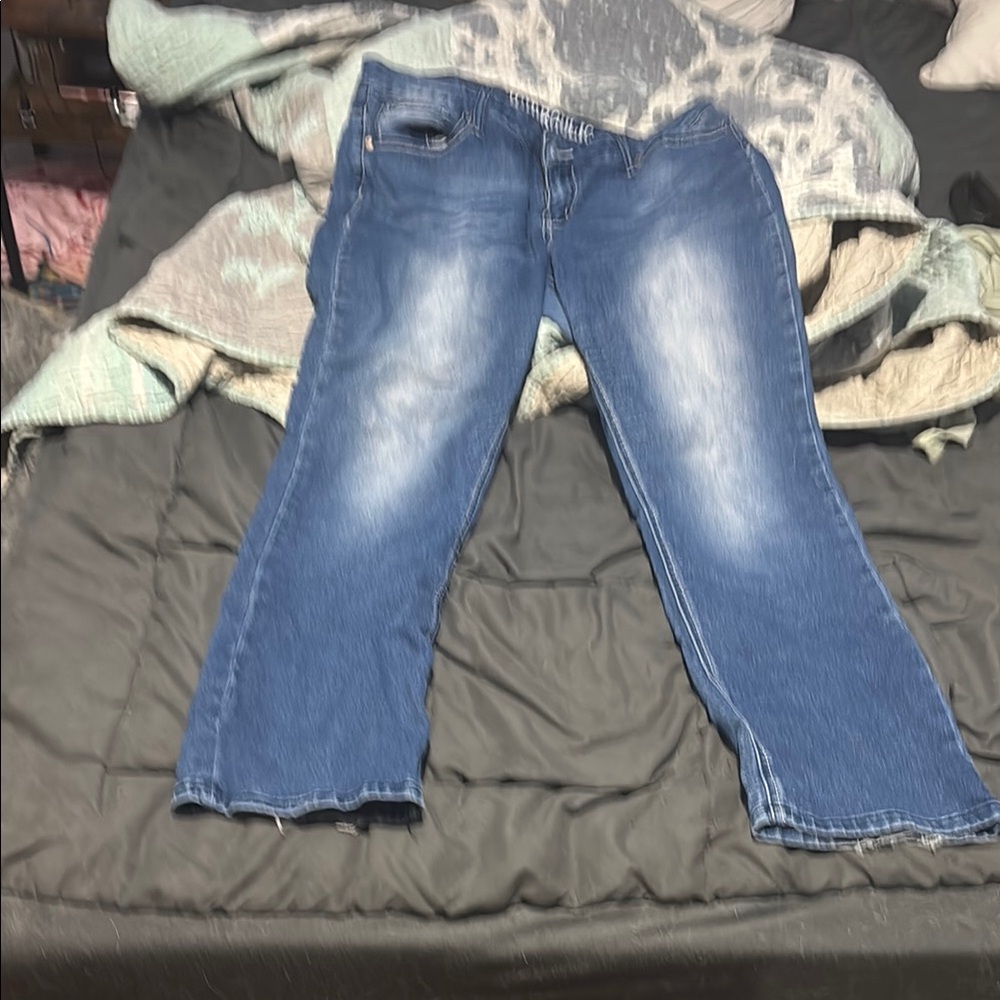 Hydraulic Dark Blue Denim Jeans